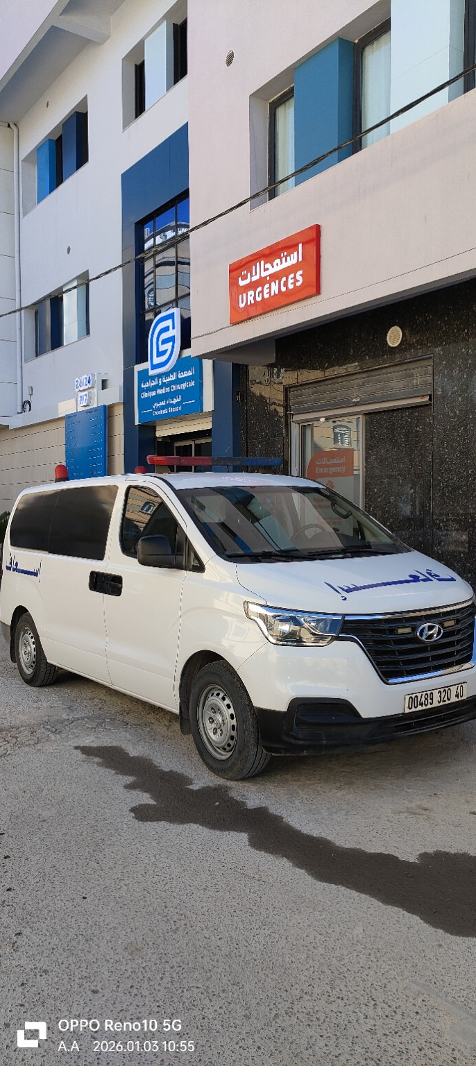 سيارة إسعاف Af andi في خنشلة
